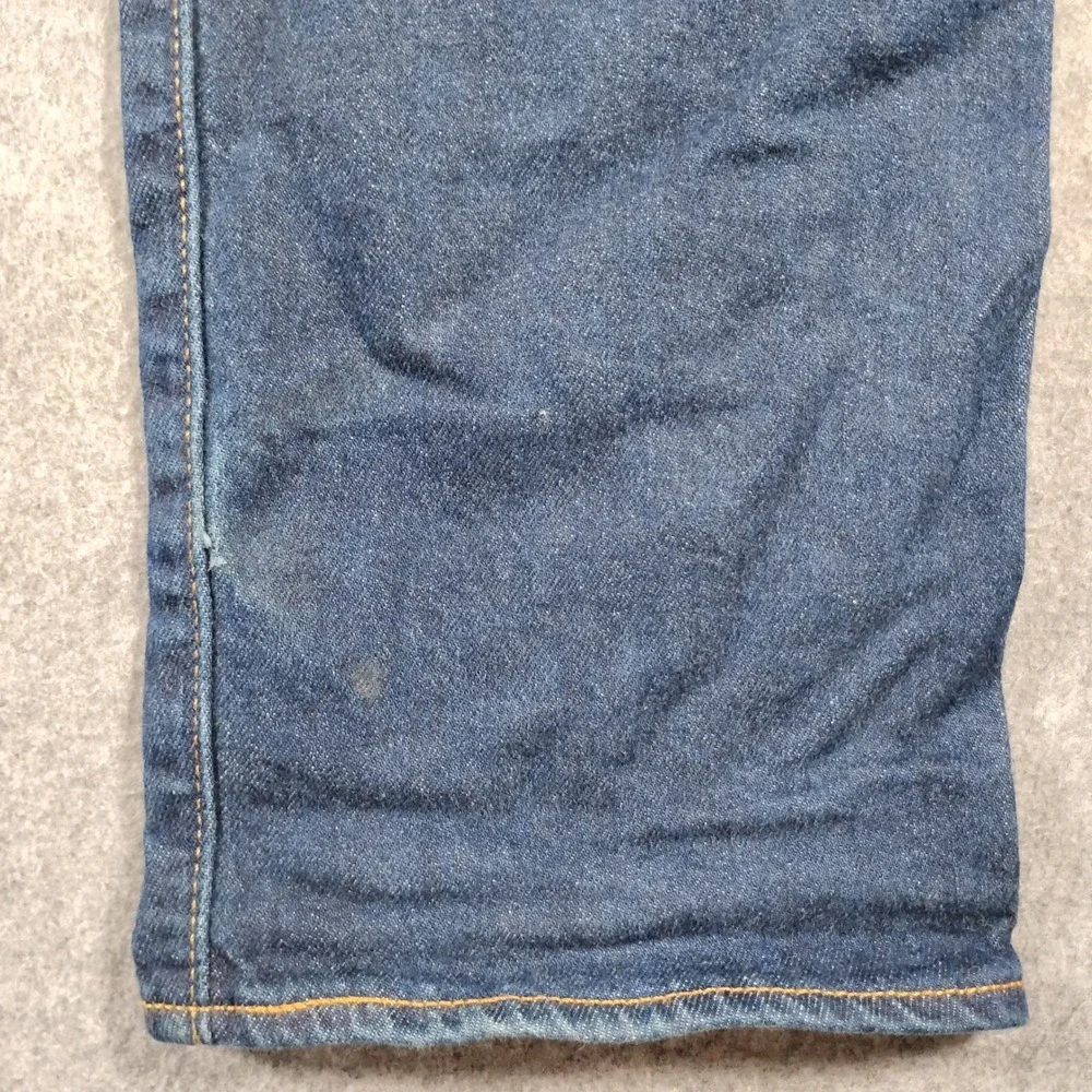 Levi's 511 Selvedge Slim Fit Men's Blue Jeans Size W34 L30 Denim Premium Pants